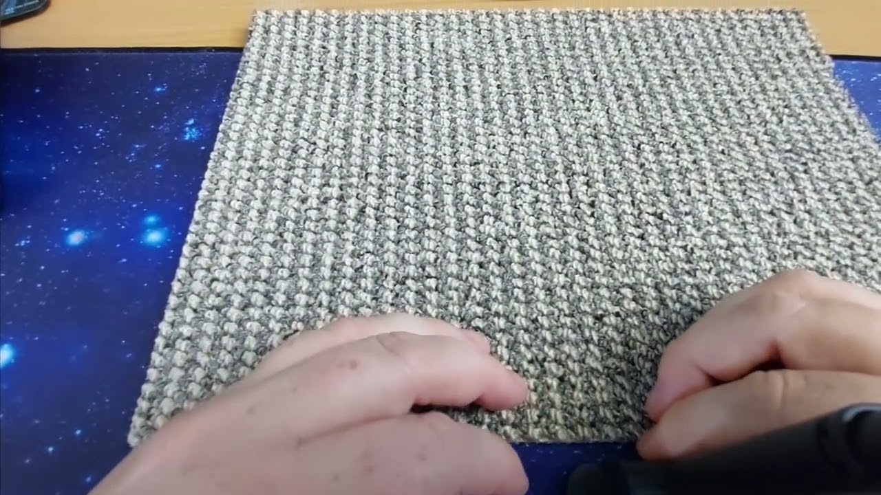 Carpet scratching ASMR/ 6 different carpet textures! | No talking 😊