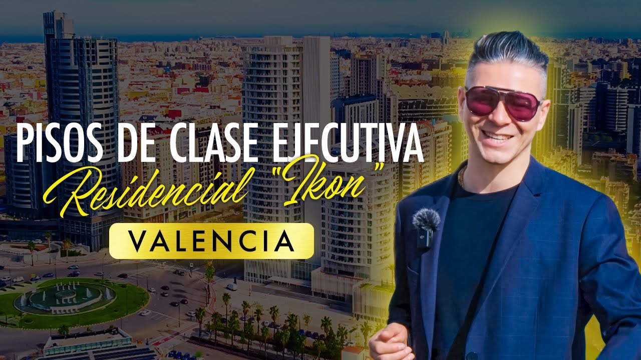 Pisos de clase ejecutiva residencia IKON Valencia. Inmobiliaria Alegria