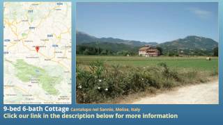 9-Bed 6-Bath Cottage For Sale In Cantalupo Nel Sannio, Molise, Italy On Italianlife.today