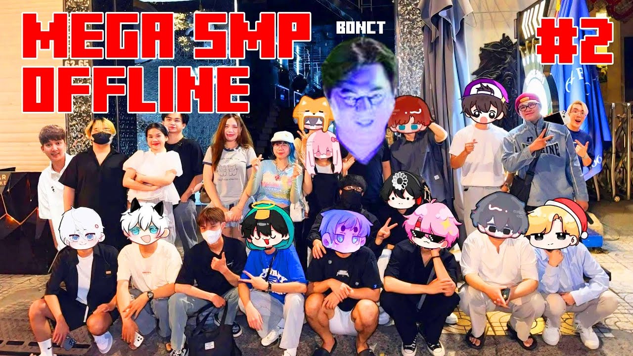 VLOG OFFLINE MEGA SMP 2025 LẦN THỨ 2 !! | BONCT VLOG #2