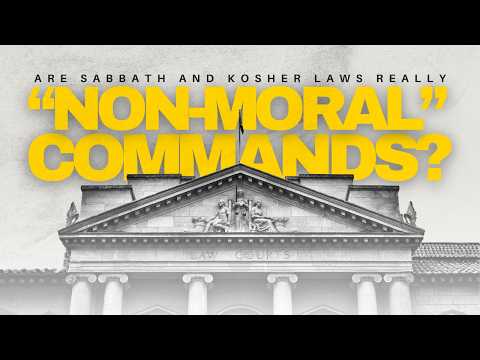 Are Sabbath and Kosher Laws Really “Non-Moral” Commands?
