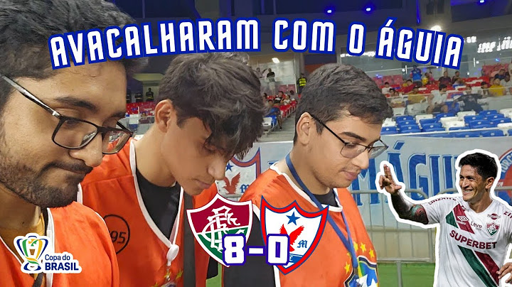 ATROPELARAM O ÁGUIA | Águia de Marabá 0x8 Fluminense (Vlog)