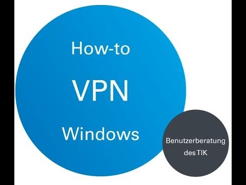 How-to: VPN für Windows [Eng Sub]
