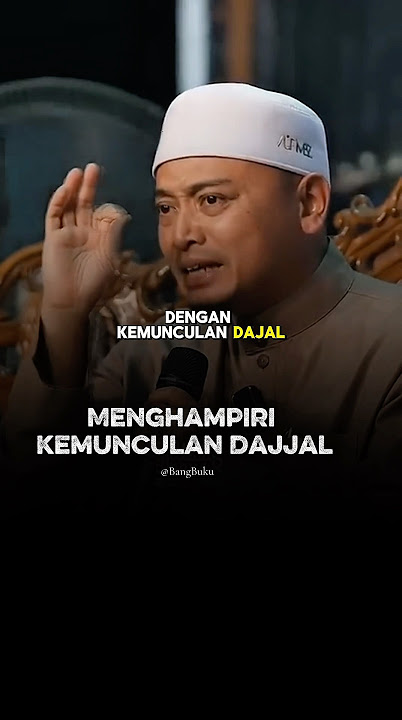 Ketika dekat dengan kemunculan Dajjal laknatullah #dakwah #ustazwadianuar #akhirzaman #dajjal
