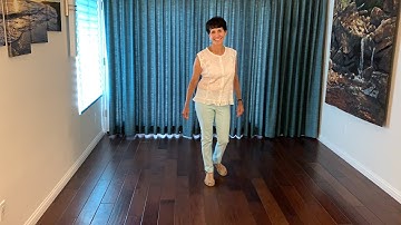 Fiesta Cha Cha line dance demonstration and tutorial by Stephie