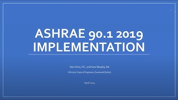 NDAA 2022 and ASHRAE 90.1 2019