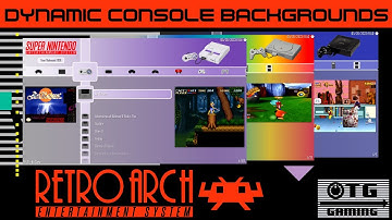 RetroArch Dynamic Backgrounds - Make the UI Look Amazing
