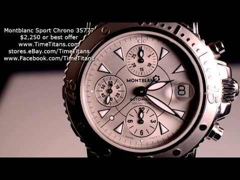 montblanc sport chrono