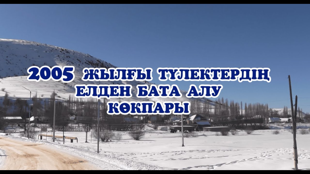 Төлеби ауданы Қаратөбе ауылы 2005 жылғы түлектердің елден БАТА алу көкпары. 1 ақпан 2025 ж.