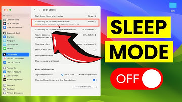 How to Turn Off Sleep Mode in Mac, MacBook Air & Pro?