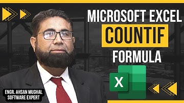 COUNTIF FORMULA -  #microsoftexcel  - #microsoft - #microsoftoffice - COUNTIF FORMULA FOR ATTENDANCE