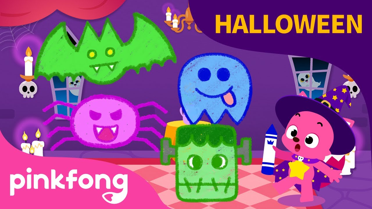 Canciones para Pintar | Especial de Halloween | +Recopilación | Pinkfong Canciones Infantiles