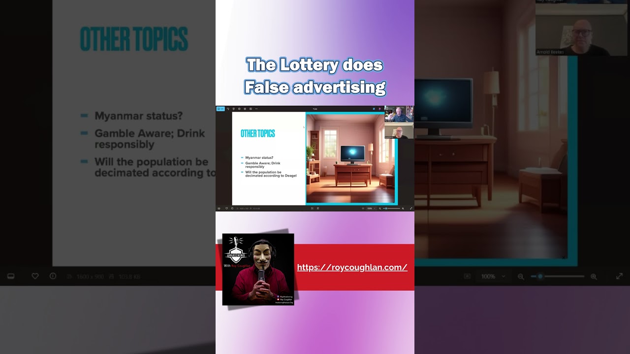 The Lottery does False advertising The Lottery does False advertising