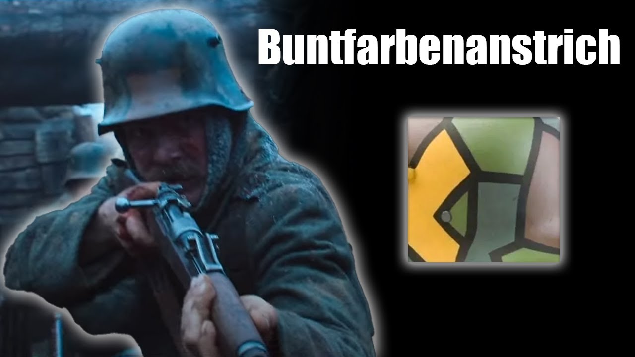 What is Buntfarbenanstrich?