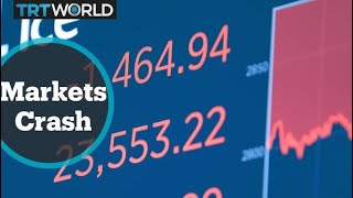 Markets crash after Trump bans European fights to slow down spread of coronavirus