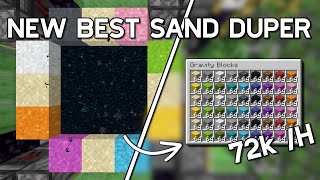 Best Sand Duper Minecraft 26.1.1 - 72,000 Items per Hour - Gravity Block Duper Glitch