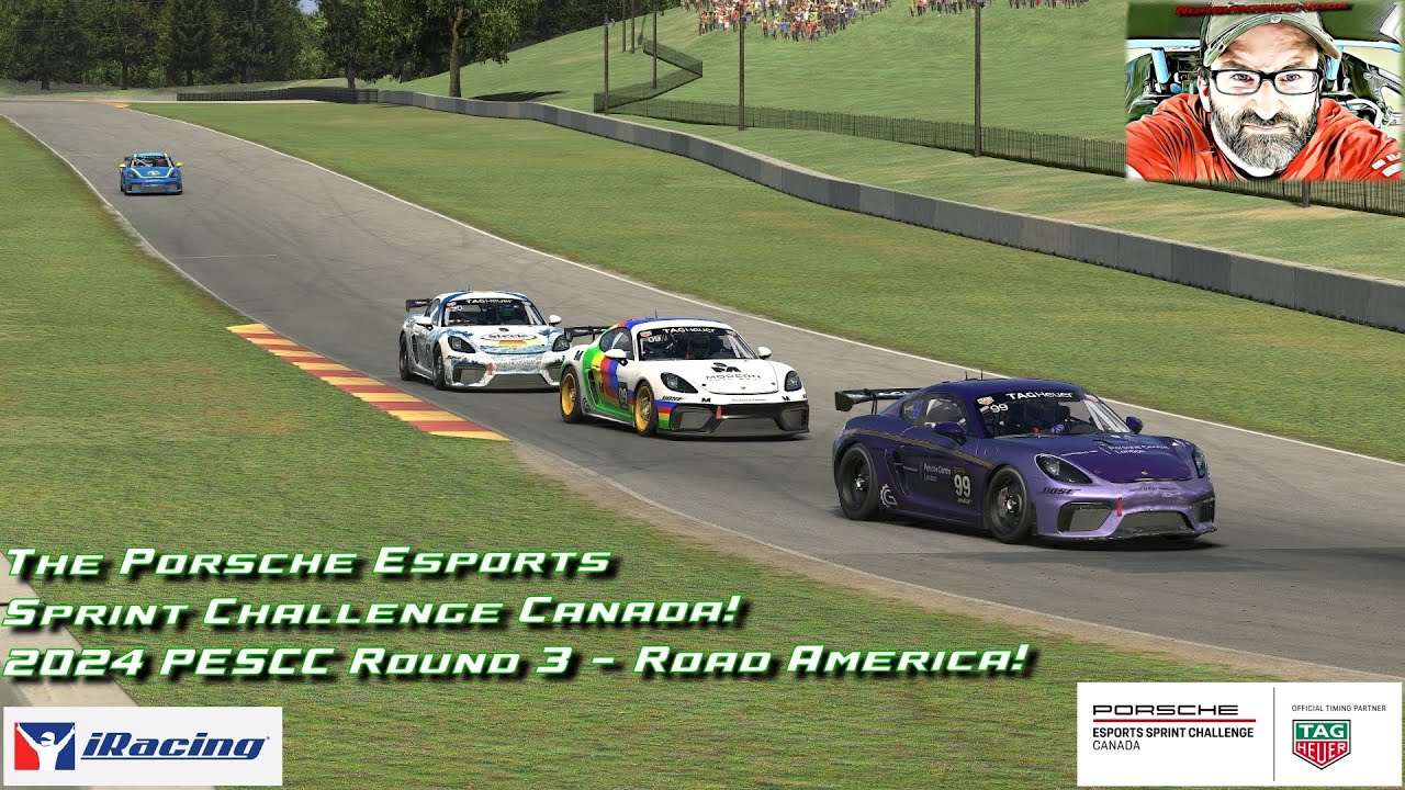The Porsche Esports Sprint Challenge Canada! Round 3 - Road America ...