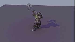 Orc attack animation