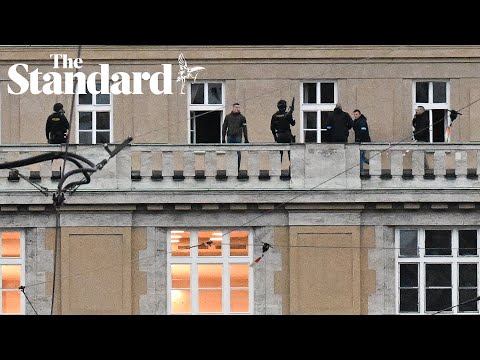 Prague school shooting: Czech police say several dead and dozens injured after gunfire