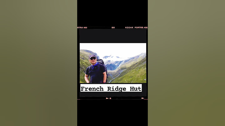 유명하지 않아 한가롭고 조용해서 좋다.French Ridge 산장.