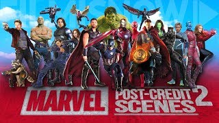 All The Marvel Cinematic Post-Credits Scenes Compilation (2008-2018) Vol.2