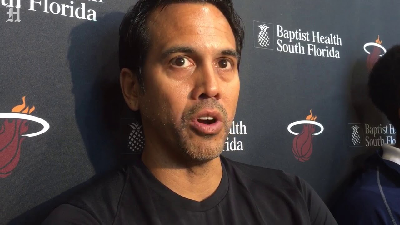 Erik Spoelstra covers a variety of topics after Tuesday's &hellip;