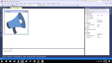 How to create a notification in C# | Simple training