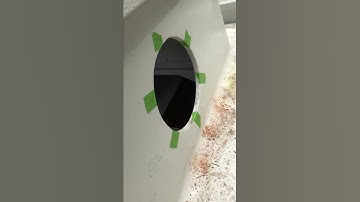 Sailboat Renovation: Install of port lights for budget catamaran #sailboatliving #travelfamily