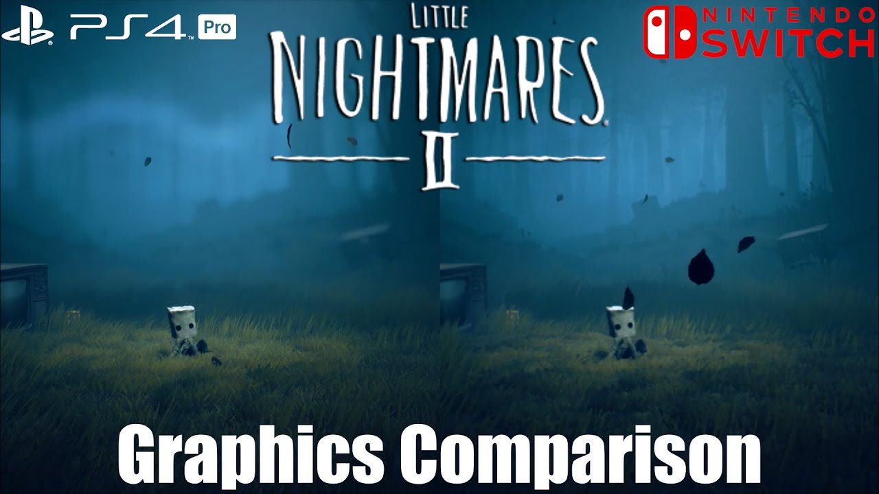 Little Nightmares 2  Graphics Comparison (Switch vs PS4) 