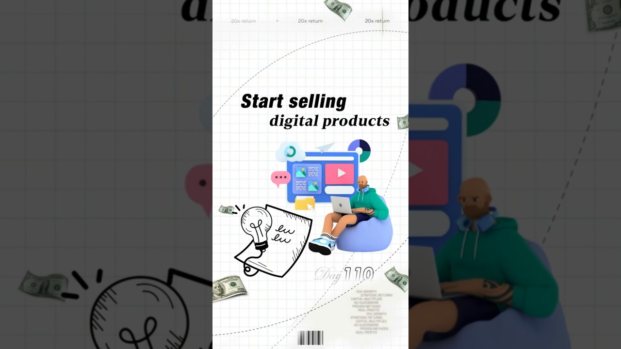 Most people want to start selling digital products