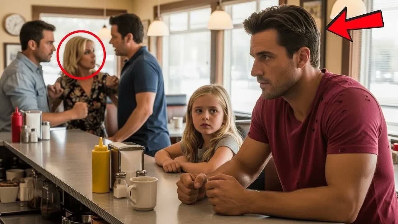 „Papa, können wir ihr helfen？“ – Alleinerziehender Vater schützt Frau vor 2 Angreifern im Lokal