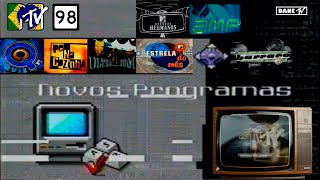 Novos Programas na MTV Brasil em 1998