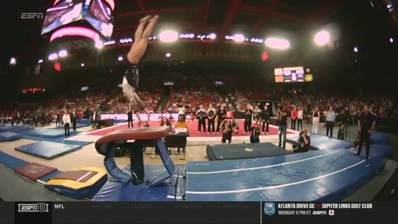 Denver's Shyla Bhatia Posts a 9.850 on the Vault vs. Iowa State | 2026 Big 12 Gymnastics