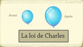Chimie: La loi de Charles (relation température /volume)