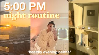 get in your productive girl routine! 🪐 FALL NIGHT ROUTINE healthy habits, aesthetic vlog, self care