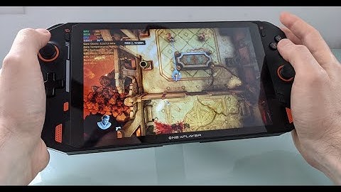 ONEXPLAYER handheld gaming PC: What do all those buttons do?