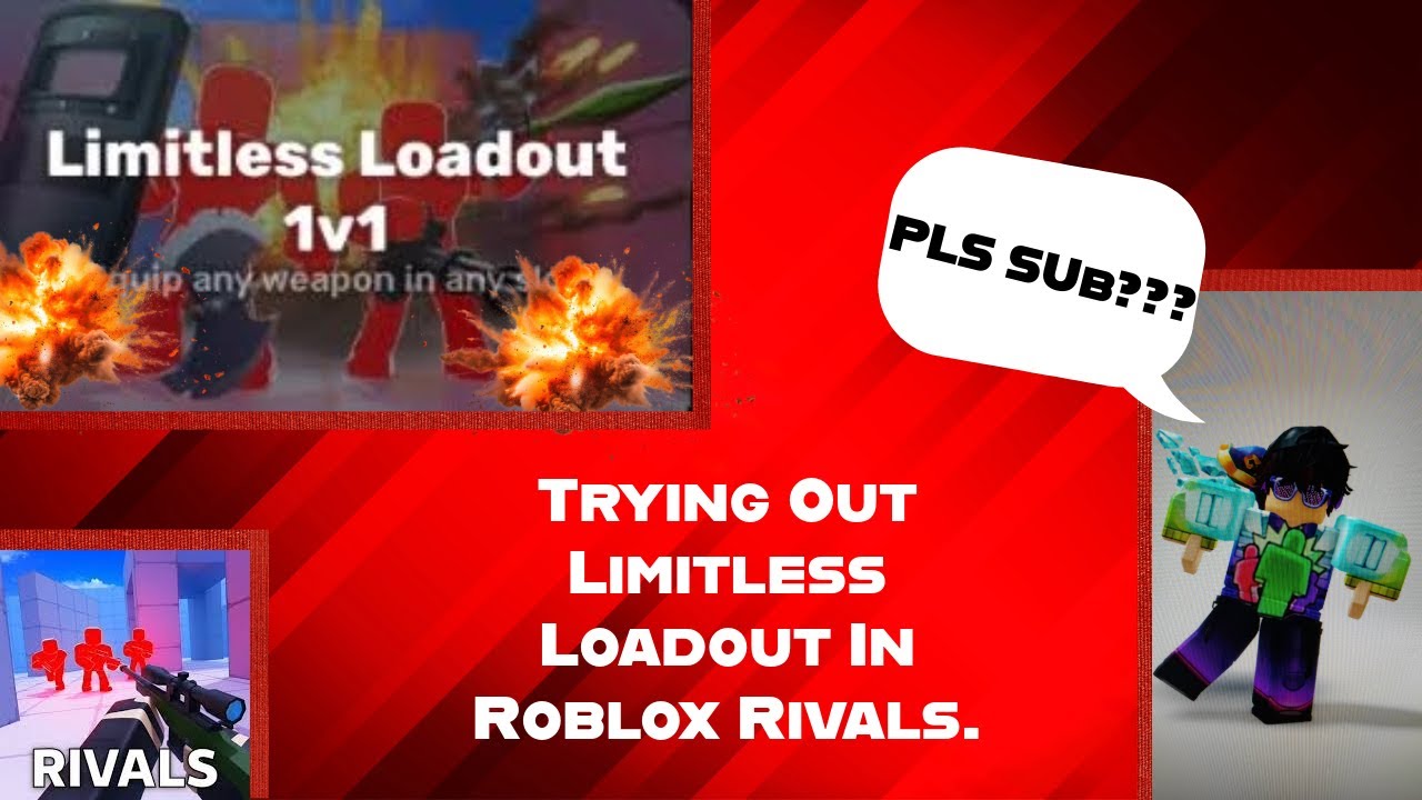 Trying out Limitless Loadout in Roblox Rivals - YouTube