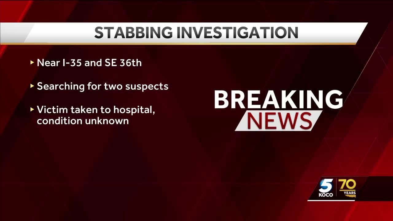1 taken to hospital after stabbing in southeast OKC, police say - YouTube