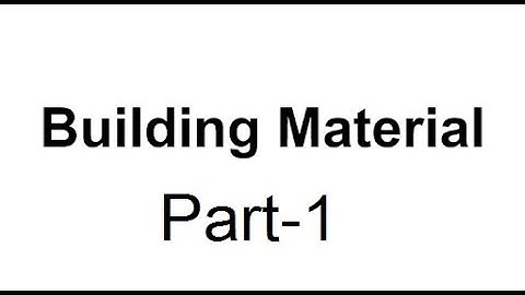 Building Materials and Construction MCQs-Part-1