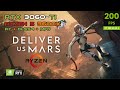 Deliver Us Mars | Max + DLSS4 + RT | FG &amp; MFG | 1080p / 1440p / 4K | RTX 3060 Ti + R5 3600X