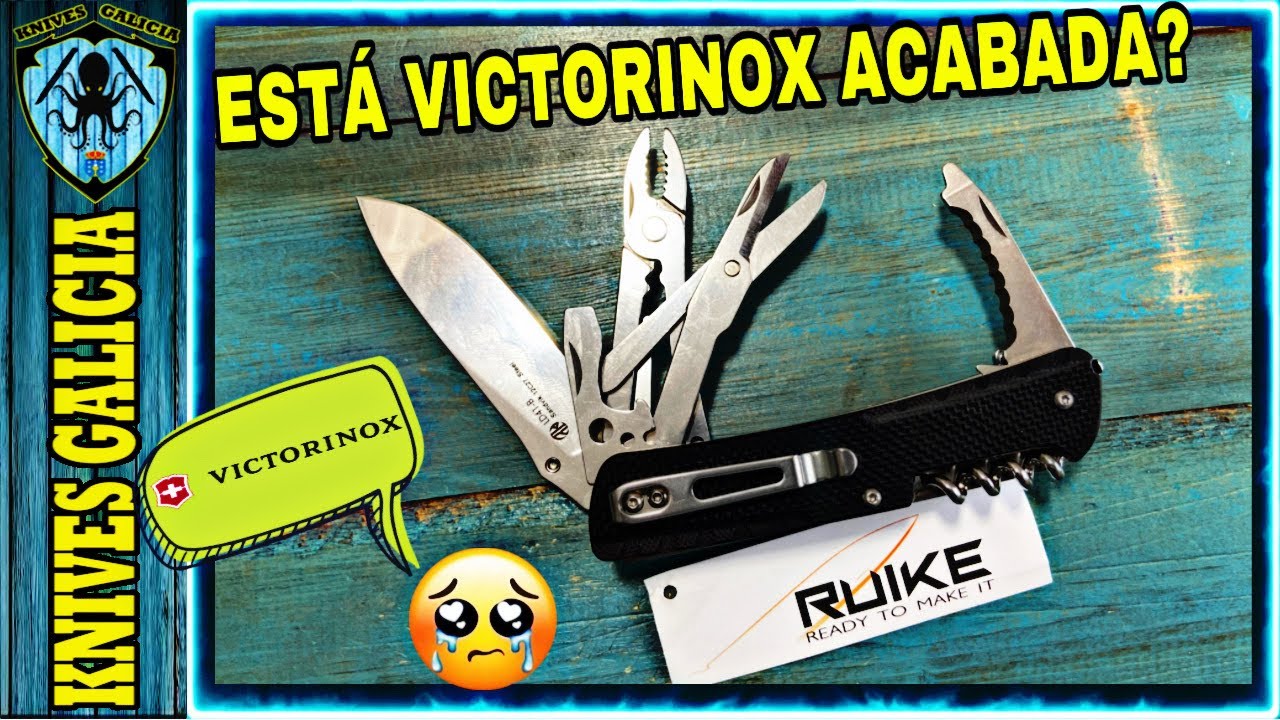 Estas NAVAJAS MULTIUSOS son la COMPETENCIA de VICTORINOX❓😱| Ruike LD41 B | 