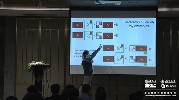 Yilei Chen ’s lecture at Crypto Innovation School 2019（2）