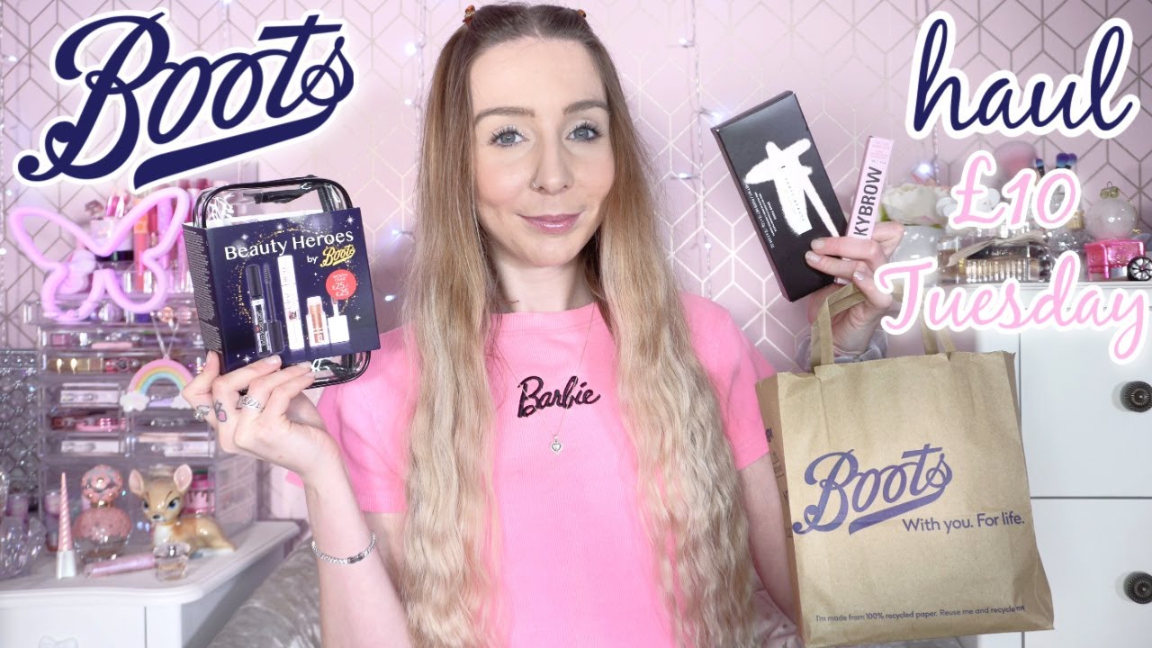 BOOTS MAKEUP HAUL 💄£10 TUESDAY & FREE GIFT - YouTube