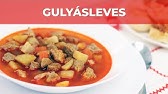13 Hungarian Beef Goulash Soup Gulyasleves Recept Video Youtube