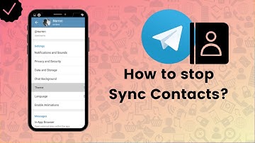 How to delete Sync Contacts on Telegram? - Telegram Tips