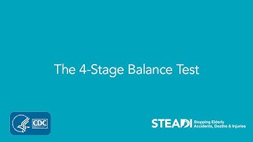 4-Stage Balance Test