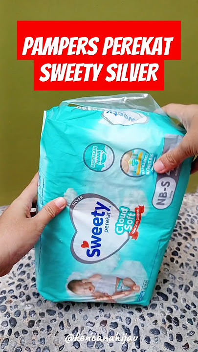 Pampers perekat dari sweety silver #sweety #pampers