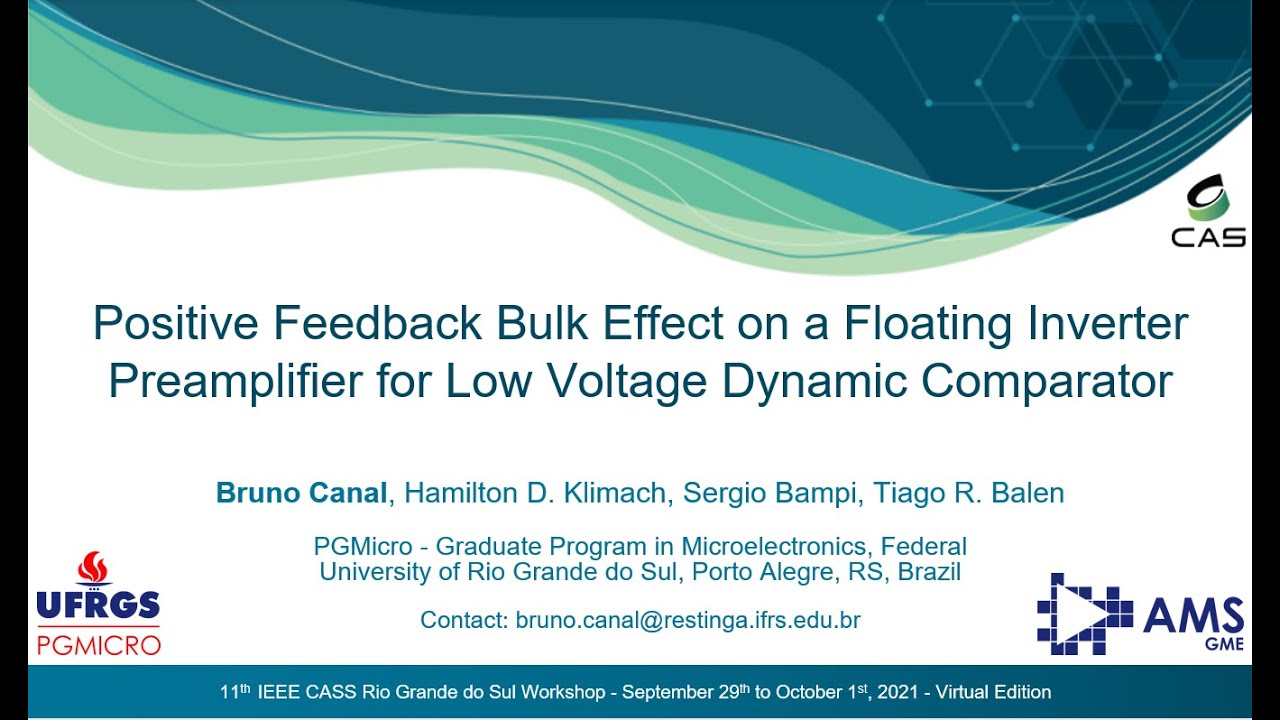 CASSW-RS 2021 - PFB Effect on a Floating Inverter Preamplifier for Low-Voltage Dynamic Comparator