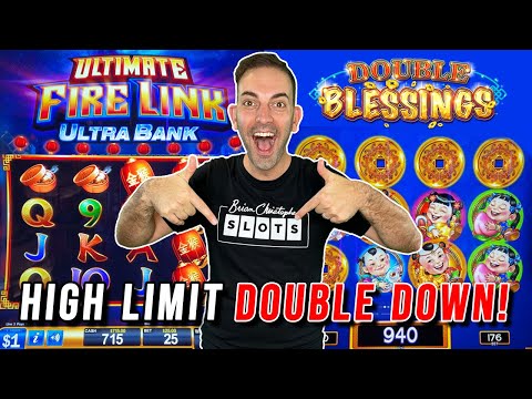 Doubling Down in High Limit! ⫸ Fire Link and Double Blessings