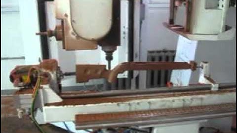 BACCI 6-AXES CNC MACHINE MODEL SHARP-L for RIFLE PRODUCTION 1